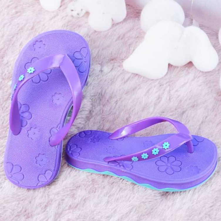 Sandália Percata Infantil Feminina Flor Chinelo de Dedo Confortável em Oferta na Shopee