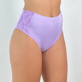 Kit Calcinhas Senhora Cós Alto Conforto Tangão Com Renda em Oferta na Shopee