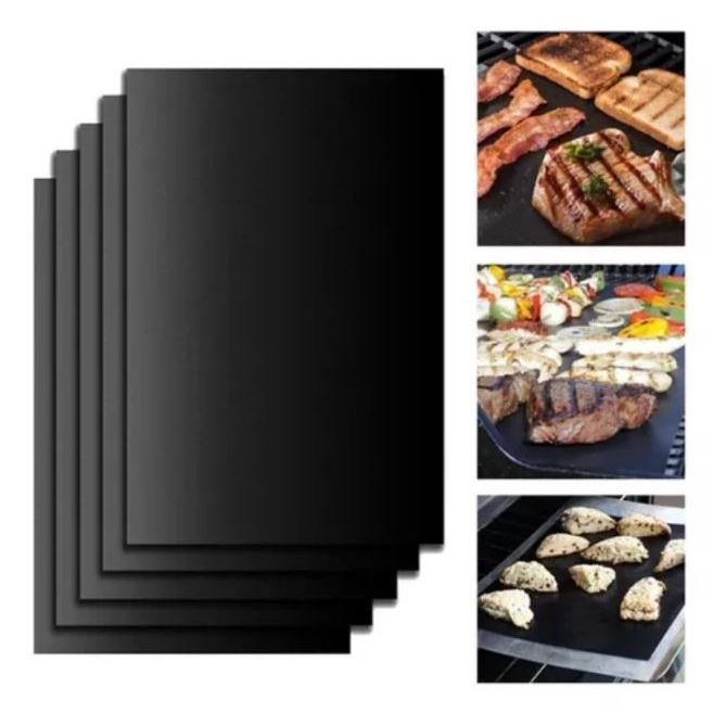 Manta de Churrasco Teflon Grill para Cozinha Grelha Chapa