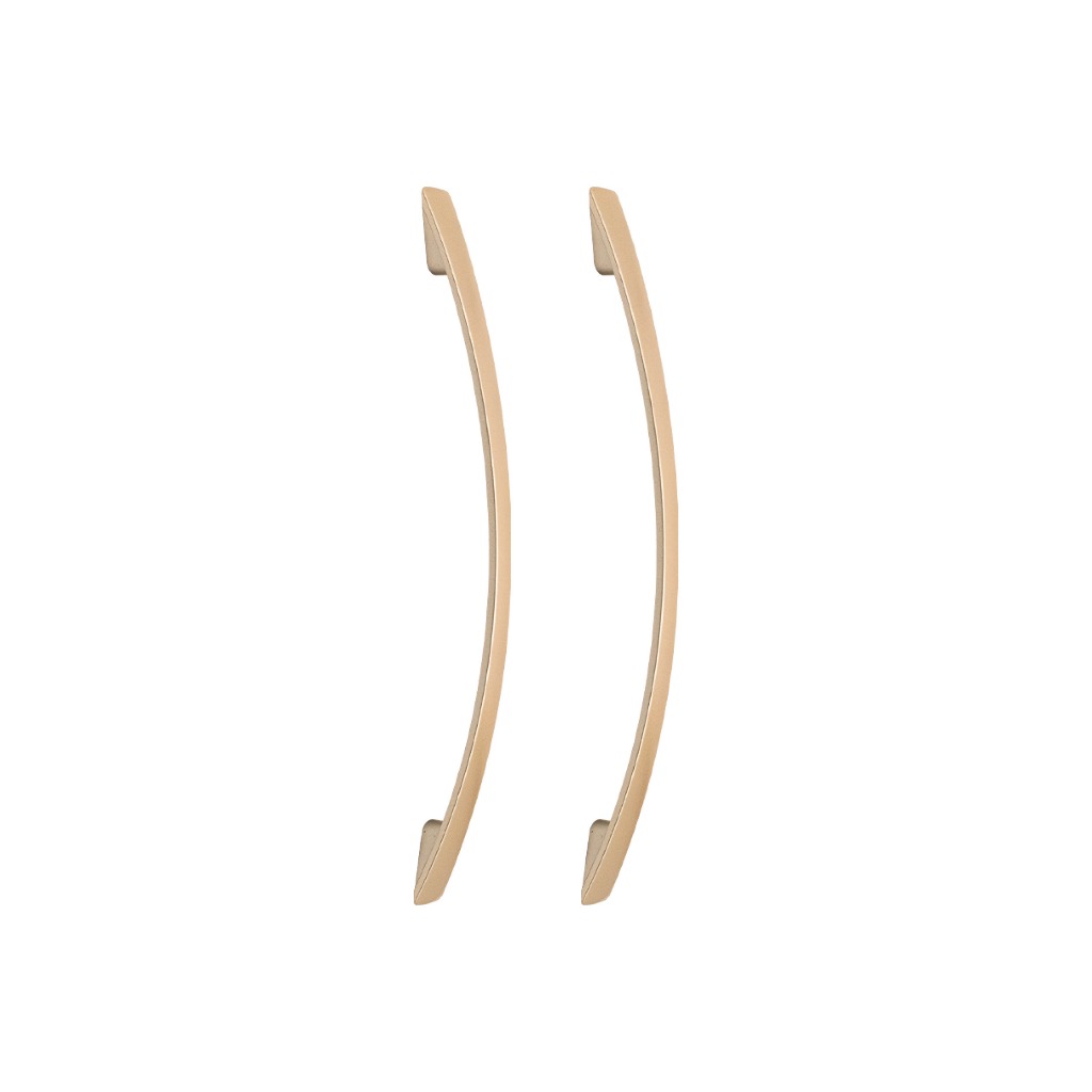 2 Puxadores Para Cristaleira Cômoda Gaveta Móveis Arco 19,2cm