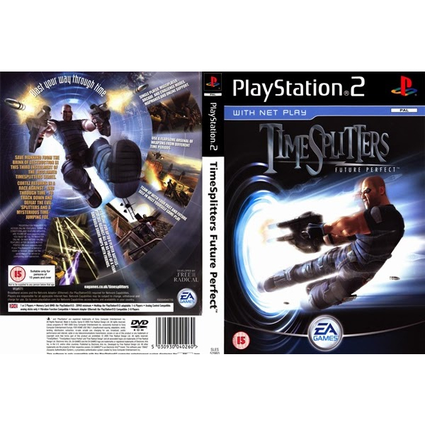 TimeSplitters Future Perfect jogo playstation ps2
