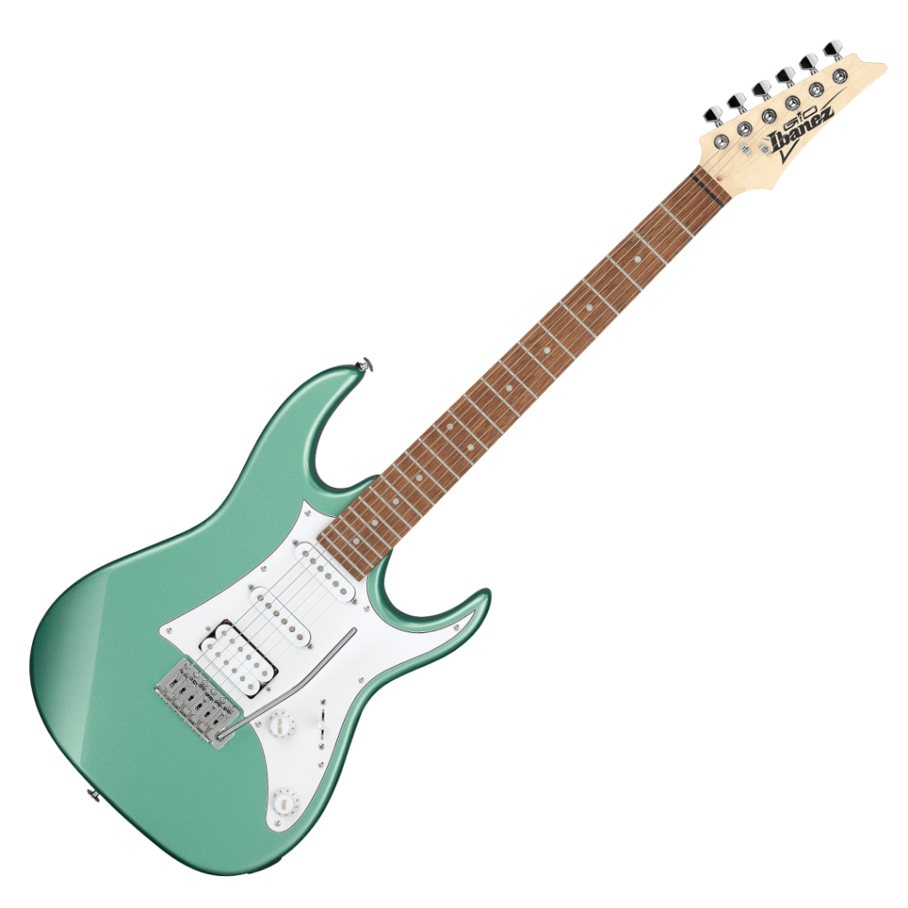 Kit Guitarra Ibanez Grx 40 Mgn Verde claro + Amplificador