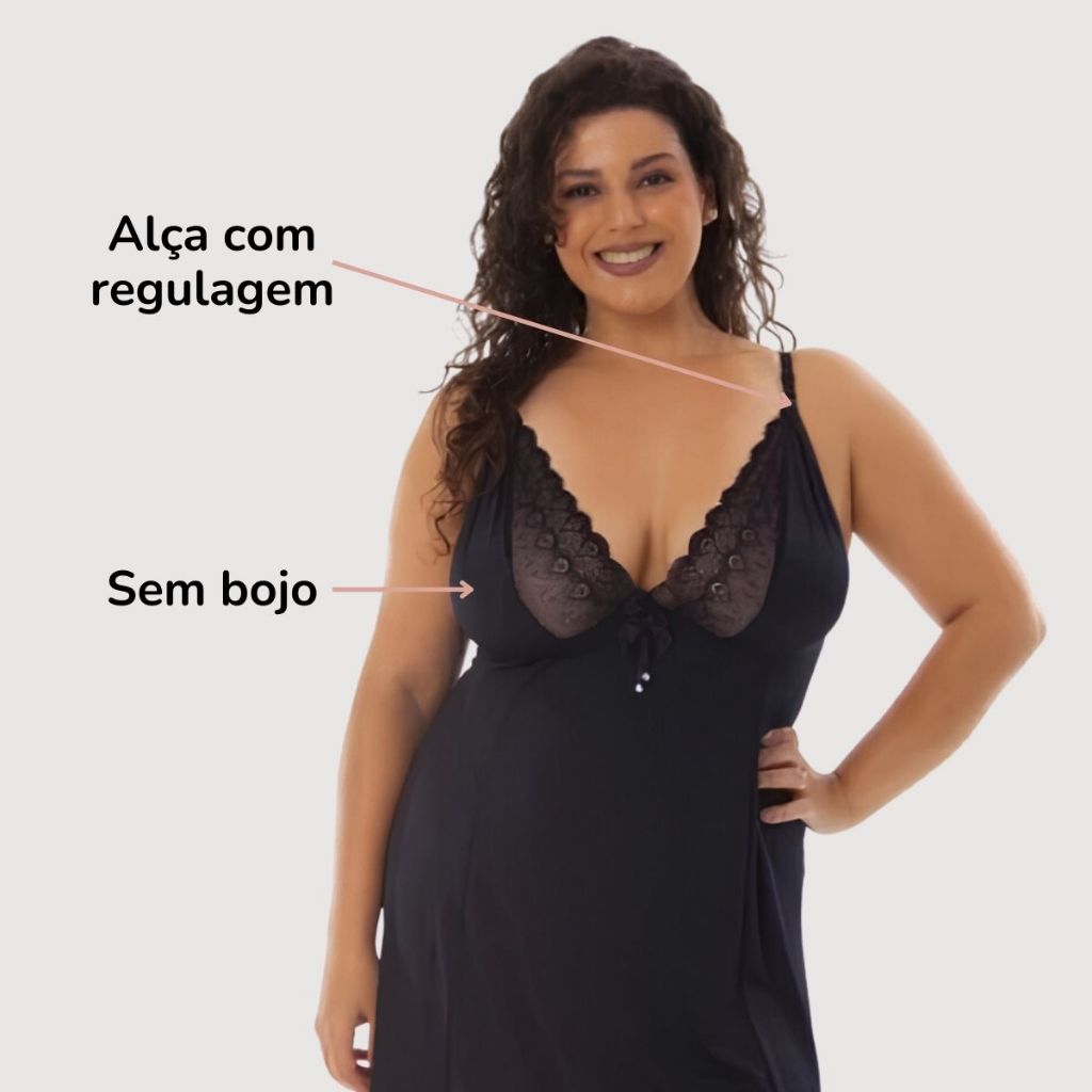 Linda Camisola plus size extra  grande tamanho especial 50 52 54 56 58 60 62 64 66 68 Tecido liganete Confortável