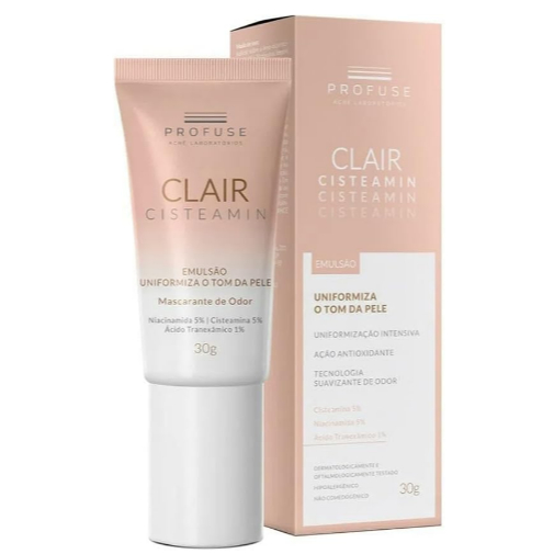 Emulsão Facial Uniformizadora Profuse Clair Cisteamin 30g