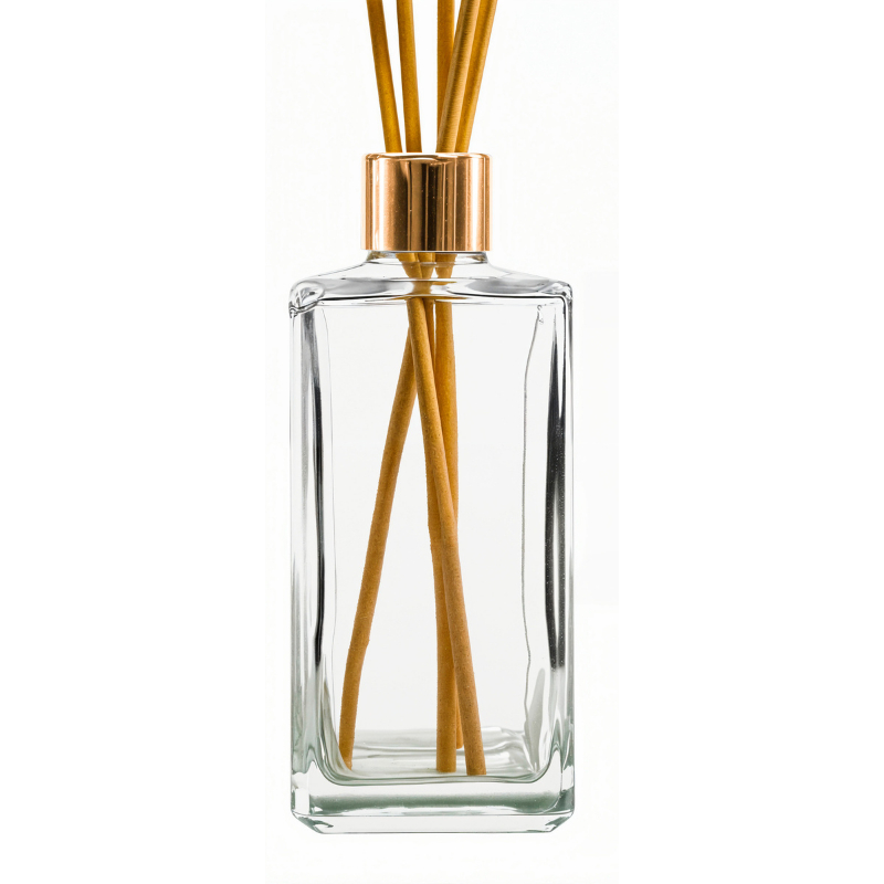 1 Vidro Difusor de Ambiente Square Retangular 250ml com tampa Aromatizador em Oferta na Shopee