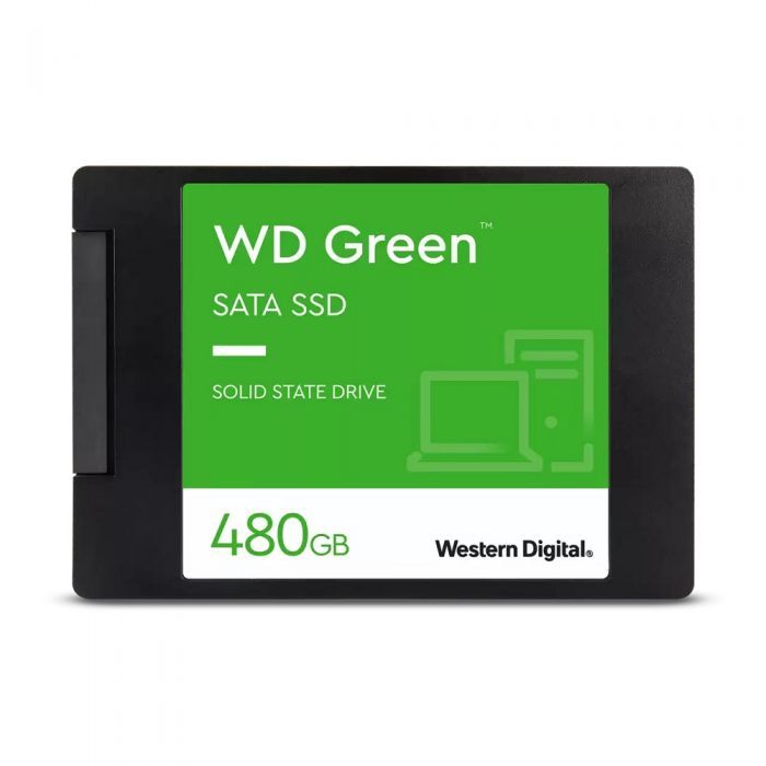 SSD WD Green 480gb 2.5" Int SATA 3 - WDS480G3G0A - WESTERN DIGITAL - Original Lacrado - 3 anos garantia