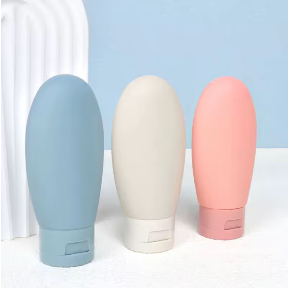 Kit Viagem Garrafa De Tubo Portátil Cosméticos Squeeze Dispenser Shampoo Condicionador Gel De Banho
