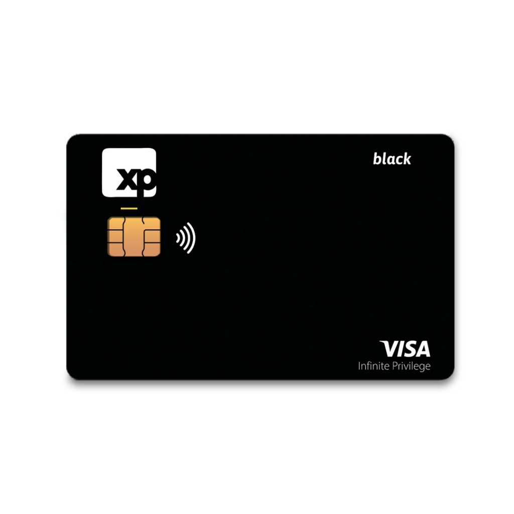 Adesivo Pelicúla Skin para Cartão de Crédito e Débido Removível Frente e Verso Black XP Premium