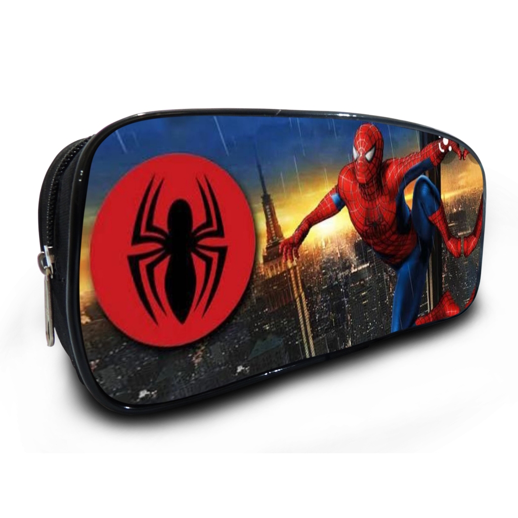 Estojo escolar infantil personagens Desenho novidade moda kids homem aranha