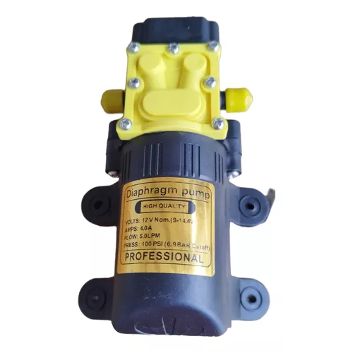 mini motor bomba 12v DC corrente continua 50W 5.0L/min 100psi