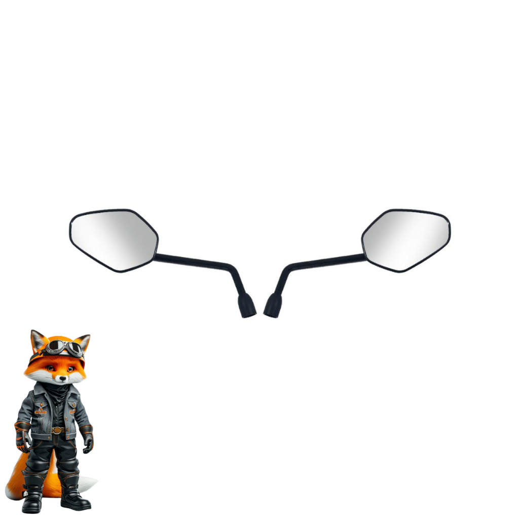 RETROVISOR MOD. TRIUMPH 1200 (PAR) - (ROSCA H) — imagem 2 de 2