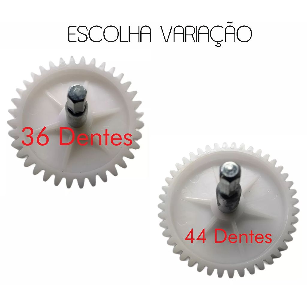 Engrenagem Fuso Moedor De Carne Britania Original - Escollha a variação 36 dentes ou 44 Dentes