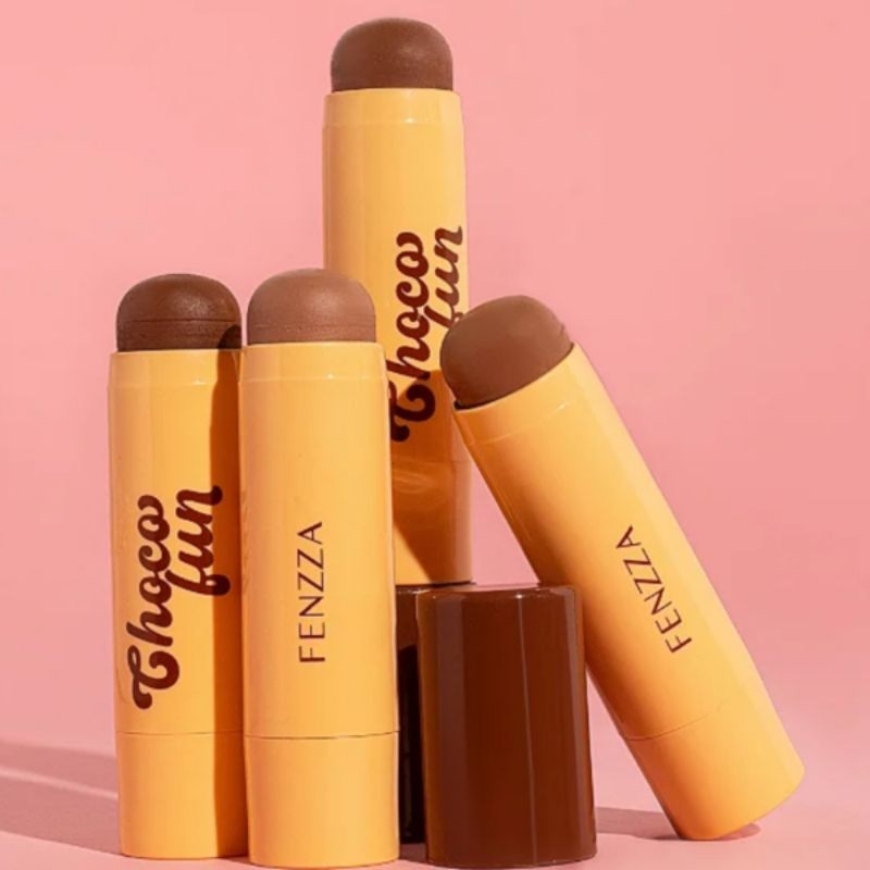 Contorno Choco Fun Stick Bastão Matte Fenzza Cacau 8g em Oferta na Shopee