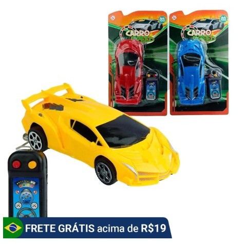 Carrinho Controle Remoto - Ação Meninos Velozes e Furiosos - SPEED em Oferta na Shopee