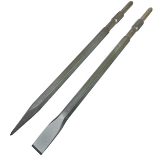 Ponteiro e Talhadeira Longo Para Martelete Rompedor Sextavado 17x400mm - ENVIO IMEDIATO em Oferta na Shopee