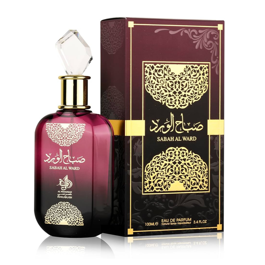 Perfume Árabe Sabah Al Ward Al Wataniah Eau de Parfum 100ml Feminino | Original em Oferta na Shopee