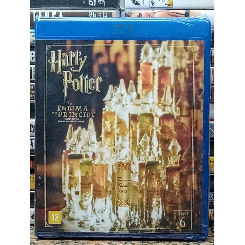 Blu-ray Duplo Harry Potter e o Enigma do Príncipe - Aventura Fantasia Novo Original Lacrado - 2 Discos