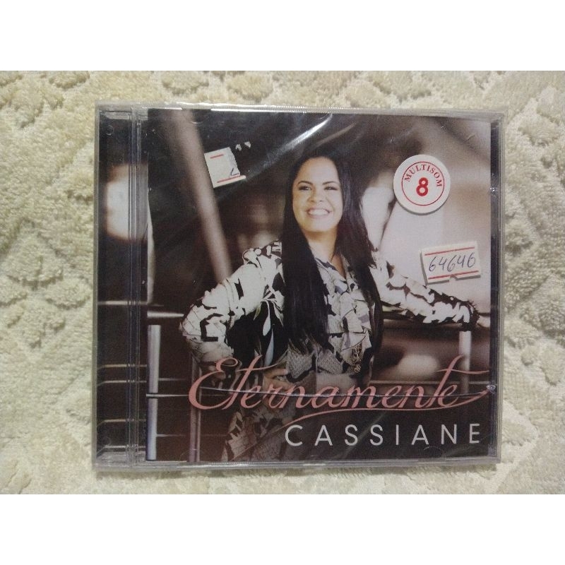 Cd Cassiane Eternamente / Novo