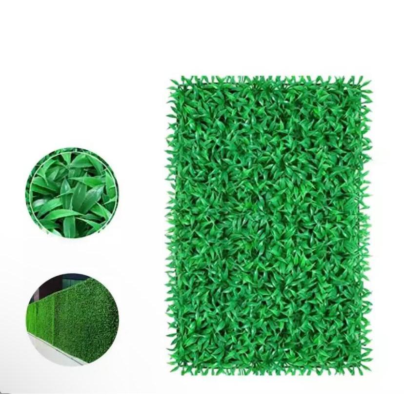 Kit 34 Tapetes Placa De Grama Buchinho Artificial Sintético Buxinho Muro Ingles Cheio Decorar