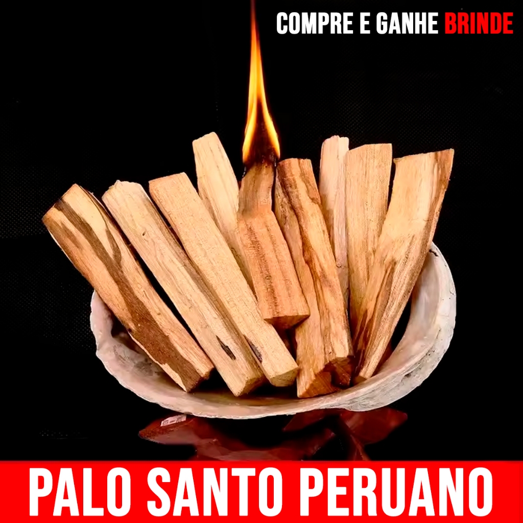 Imagem Palo santo peruano - incenso 100% natural vegano  Limpeza energética  /ioga /meditação/ equilibrante