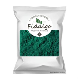 SPIRULINA EM PÓ PREMIUM C\ LAUDO DE QUALIDADE E PUREZA 1KG 500G 200G em Oferta na Shopee