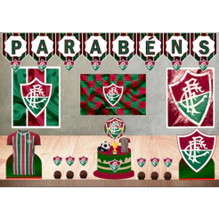 Kit Festa Fluminense Futebol só um Bolinho