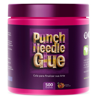 COLA PARA PUNCH NEEDLE POTE DE 500 GRS. 100% LAVÁVEL COM CHEIRINHO DE FRUTAS em Oferta na Shopee