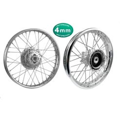 Roda Traseira+dianteira Bros 125/150 Tambor Completa Tork