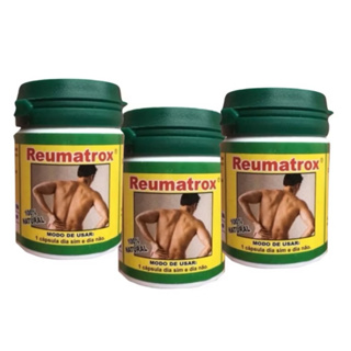 3x Reumatrox Produtos Naturais 100% original em Oferta na Shopee