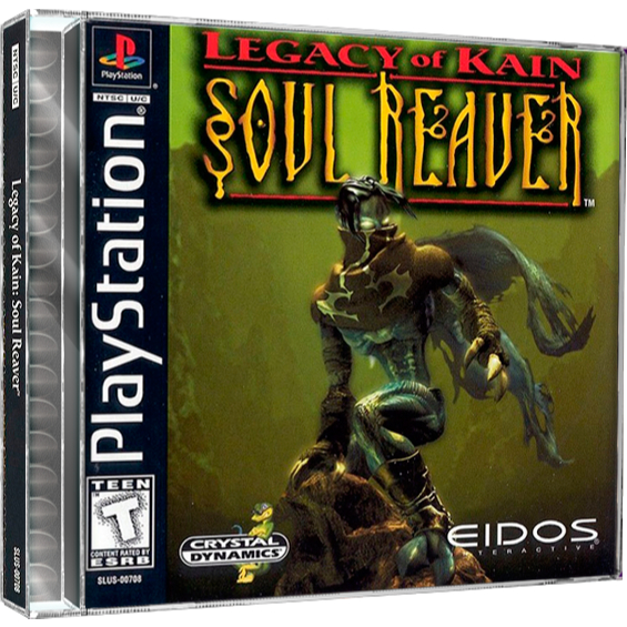 Jogo Ps1 Legacy of Kain Soul Reaver