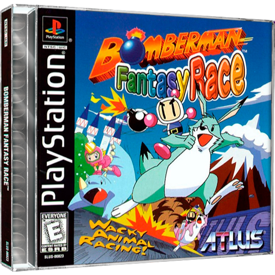 Jogo Ps1 Bomberman Phantasy Race