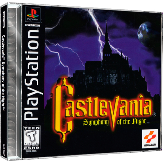 Jogo Ps1 Castlevania Symphony of the Night Sinfonia da Noite