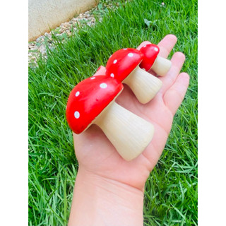 Miniatura Trio de Cogumelos Terrário Decoração de Jardim em Oferta na Shopee