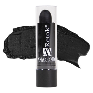 Batom Retoque para Cabelos Brancos Anaconda Retok Stick 3g Preto em Oferta na Shopee