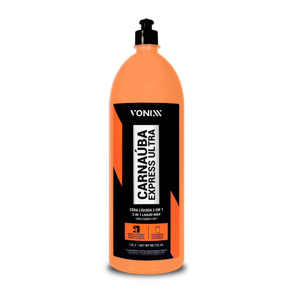 Cera de Carnaúba Diluível Carnaúba Express Ultra 1,5L Vonixx