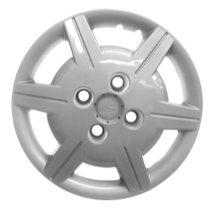 JOGO CALOTA ARO 13 MODELO CORSA CLASSIC 12/15 APLICACAO LINHA GM PRATA CUBO BAIXO FIXACAO POR PARAFUSO GRID 069CBPTAU