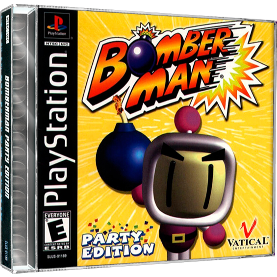 Jogo Ps1 Bomberman Party Edition