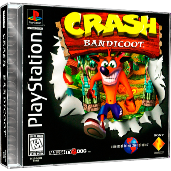 Jogo Ps1 Crash Bandicoot