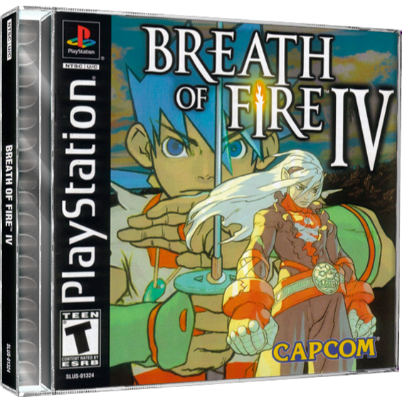 Jogo Ps1 Breath of Fire IV