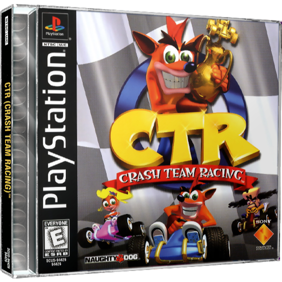 Jogo Ps1 Crash Team Racing CTR