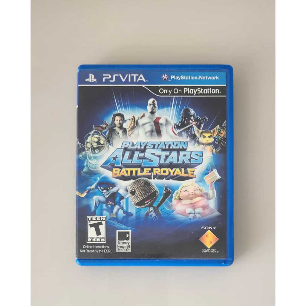 Playstation All-stars Battle Royale (mídia Física) - Ps Vita