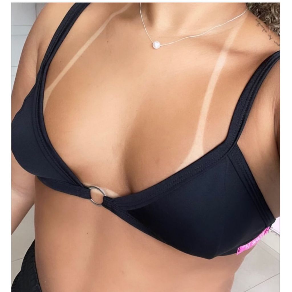 TOP AMARRAÇÃO COM ARGOLINHA (regulável) em Oferta na Shopee