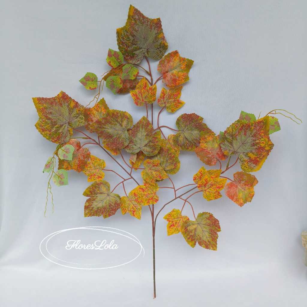 Folha de Uva, ficus artificial grande, folhagem artificial decoracao folhas de outono artificiais P/muro ingles,arranjos