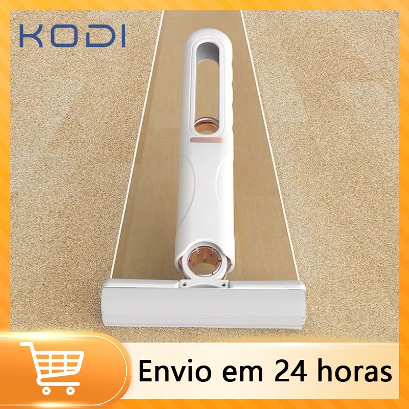 🧹 Mini Esfregão Portátil com Espremedor - Multiuso para Toda Casa V12 em Oferta na Shopee