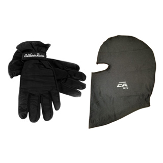 Kit Balaclava + Luva Impermeavel California Racing em Oferta na Shopee