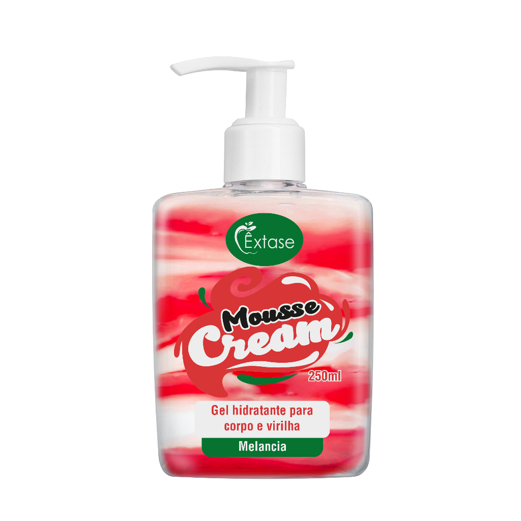 Hidratante Para Corpo Gel Creme Aromatizante Mousse Cream 250ml MELÂNCIA