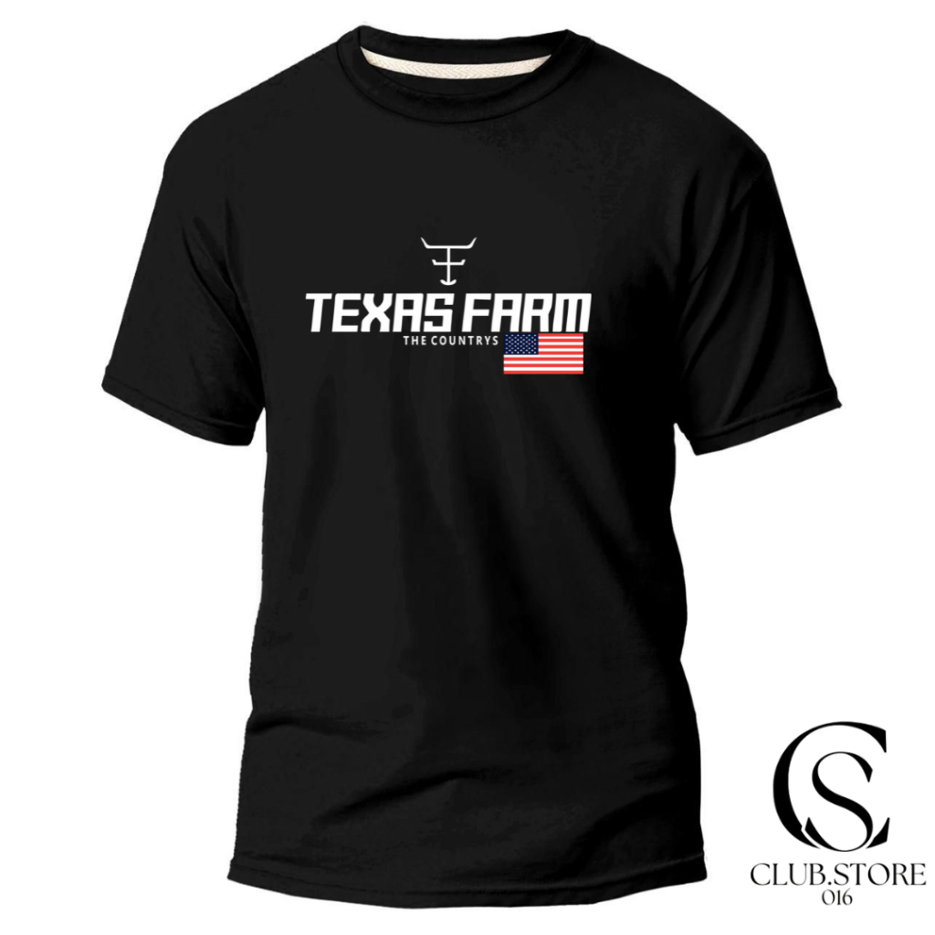 Camiseta Adulto Unissex Texas Farm TXC Moda Country Pião Festa de Rodeio — imagem 2 de 2