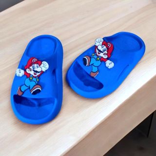 Chinelo Nuvem Mario Yoshi e Cogumelo Infantil Confortável Leve Juvenil Antiderrapante Estiloso Moderno em Oferta na Shopee