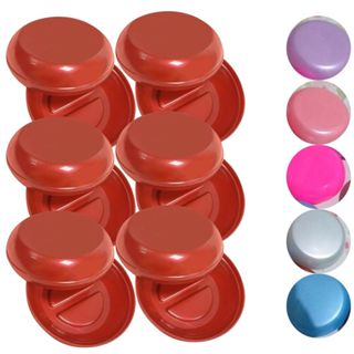 Kit 6 Saboneteira Plástica Redonda Porta Sabonete e Banheiro em Oferta na Shopee