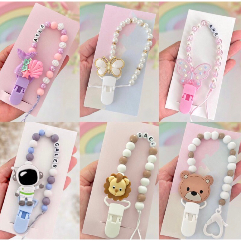 prendedor de chupeta personalizado com nome do bebê prendedor de chupeta personalizado com nome do bebê